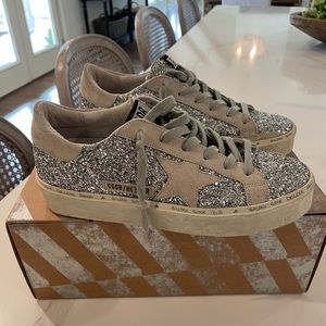 Golden Goose Hi Star Glitter sneakers